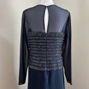Chadwicks Dresses Chadwicks Mother Of The Bride Beaded Chiffon Evening Dress Poshmark